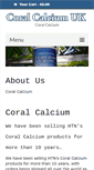 Mobile Screenshot of coral-calcium-uk.co.uk